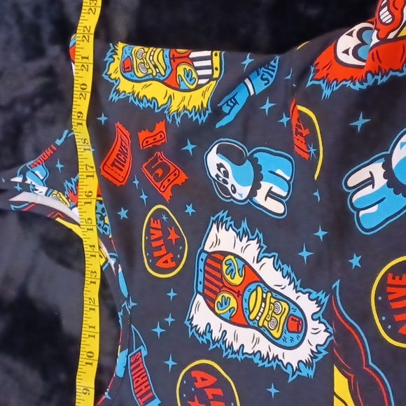 Sourpuss Dresses Nwt Sourpuss 3x Freakshow Cami Skater Dress With